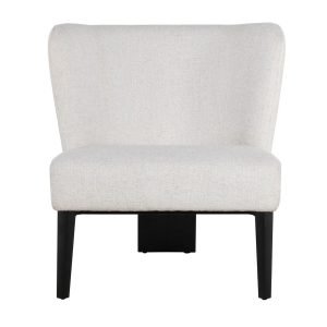 Divani Casa Ladean - Modern White Accent Chair