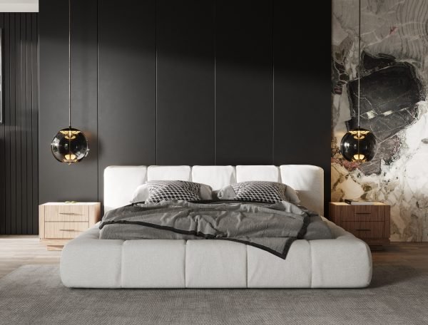 Modrest Lamont - Modern Fabric Bed - Image 4