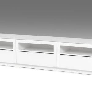 Modrest Landon Contemporary White TV Stand