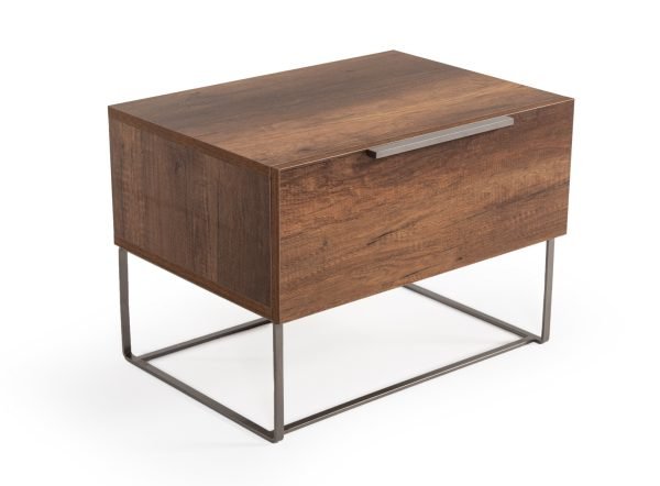 Nova Domus Lorenzo Italian Modern Light Oak Nightstand - Image 4