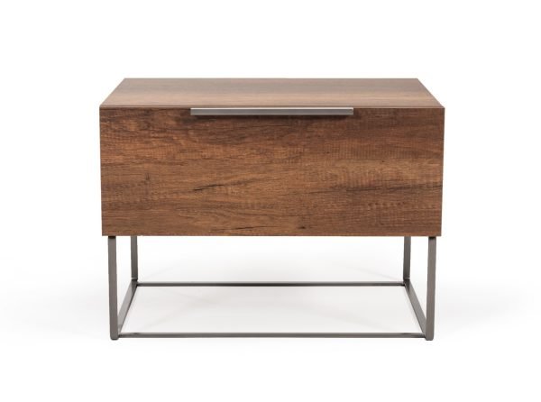 Nova Domus Lorenzo Italian Modern Light Oak Nightstand - Image 5