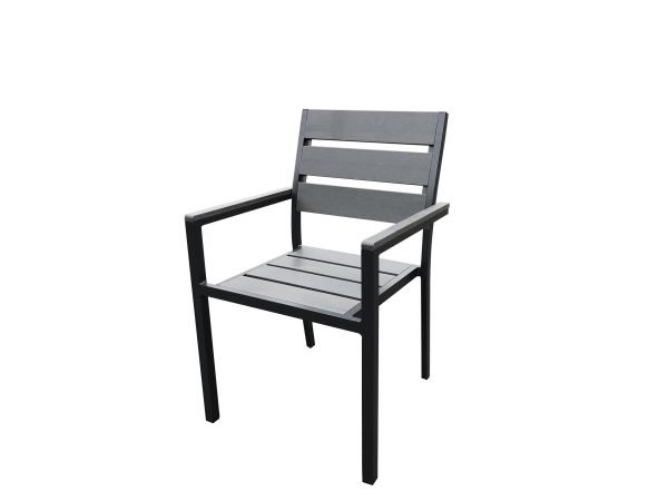 Renava Marina - Grey Outdoor Dining Table Set - Image 5