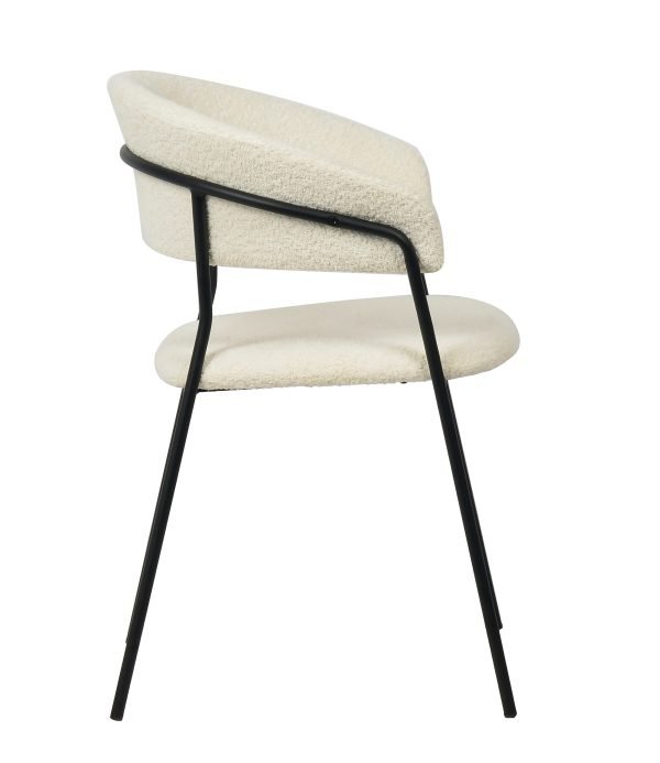 Modrest Marlynn - Modern White Dining Chair Set of 2 - Image 4