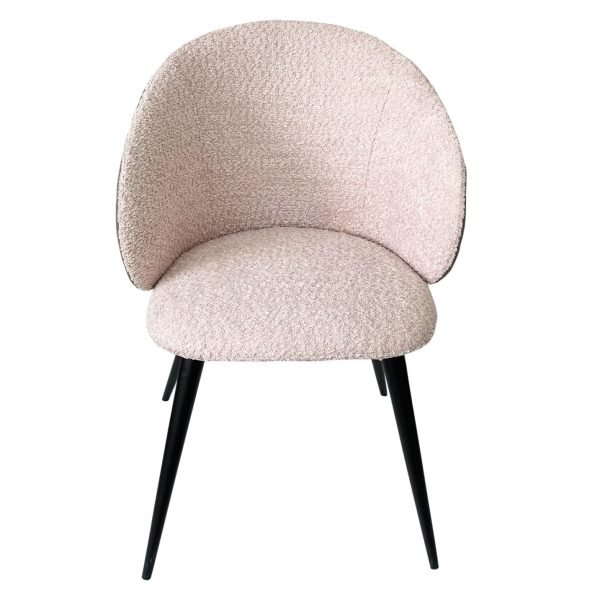 Modrest Marnie - Contemporary Gray + Cream Dining Chair - Image 2
