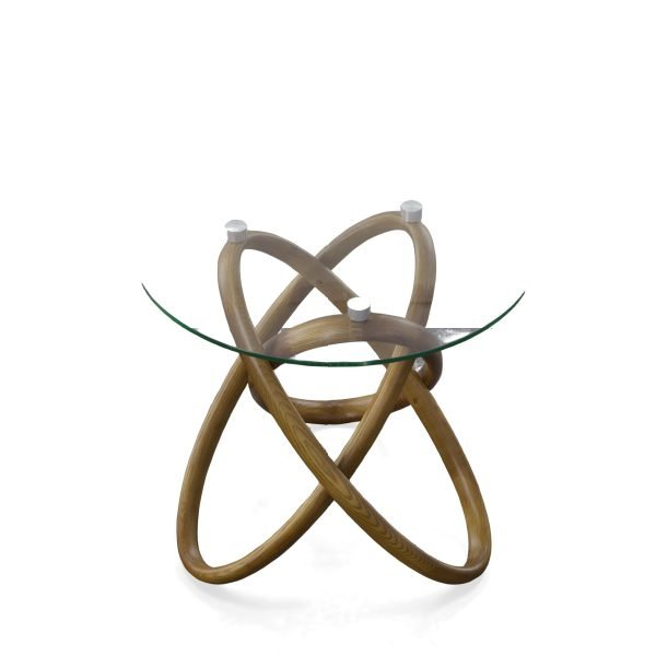 Modrest Mason - Modern Class + Walnut Side Table - Image 5