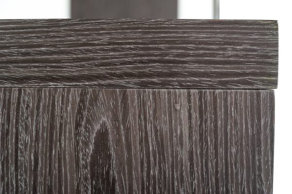 Modrest Maze Modern Grey Elm Bookcase - Image 3