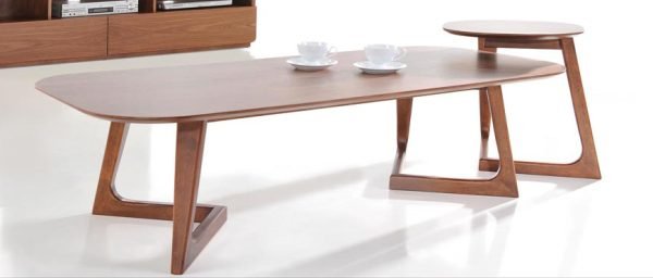 Modrest Jett Mid-Century Walnut End Table
