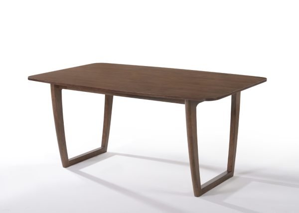 Modrest Jordan Modern Walnut & Grey Dining Set - Image 4