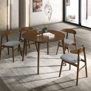 Modrest Castiano - Modern Grey Side Dining Chair (Set of 2)