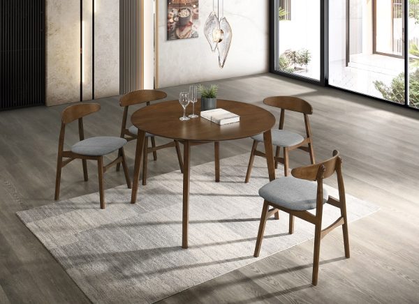 Modrest Castiano - Modern Grey Side Dining Chair (Set of 2)