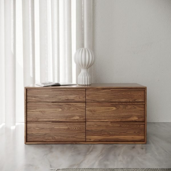 Modrest Amberlie - Modern Walnut Dresser - Image 3