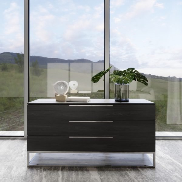 Modrest Heloise - Contemporary Grey Elm Dresser - Image 4