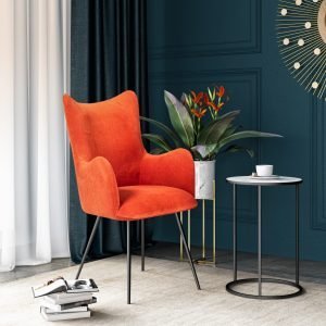 Modrest Judith - Modern Red Dining Chair