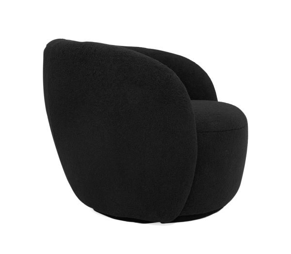 Modrest - Molina Modern Black Accent Chair - Image 3