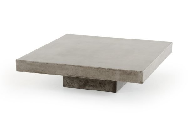 Modrest Morley Modern Concrete Coffee Table - Image 4