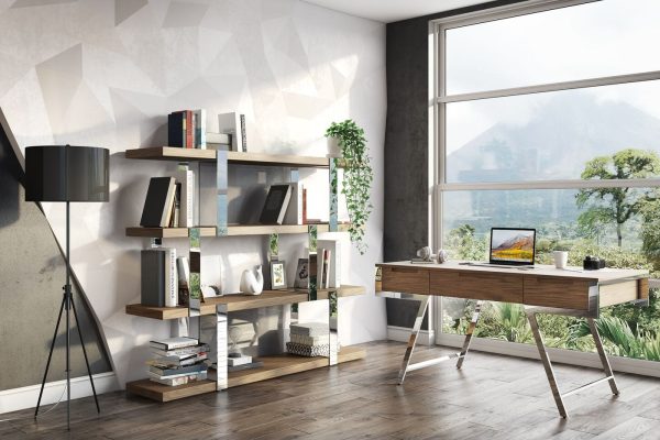 Modrest Dessart - Modern Walnut Veneer Desk - Image 4