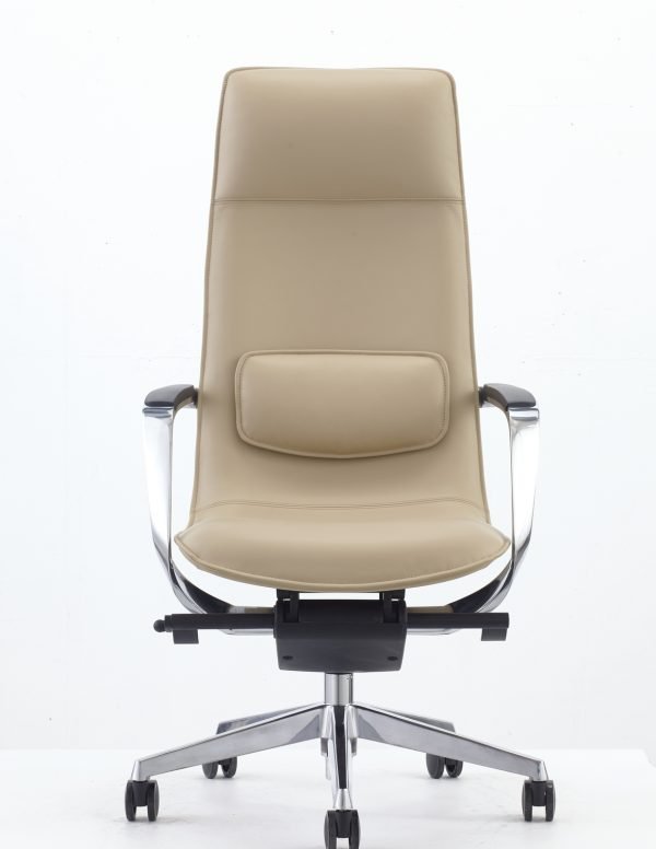 Modrest - Nadella Modern Beige High Back Executive Office Chair - Image 2