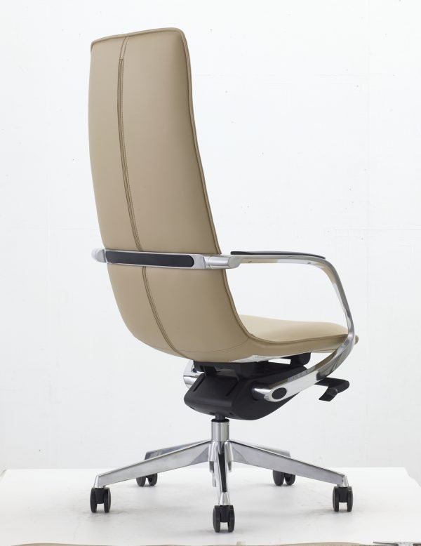 Modrest - Nadella Modern Beige High Back Executive Office Chair - Image 4