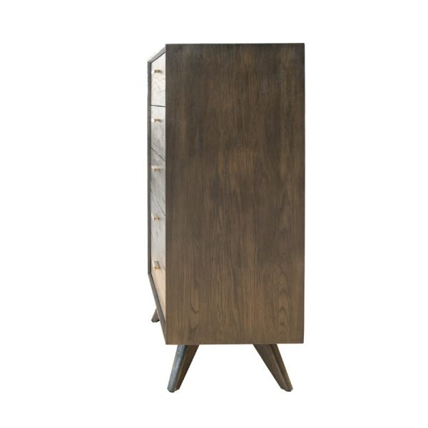 Modrest Novak Modern Dark Oak Chest - Image 3
