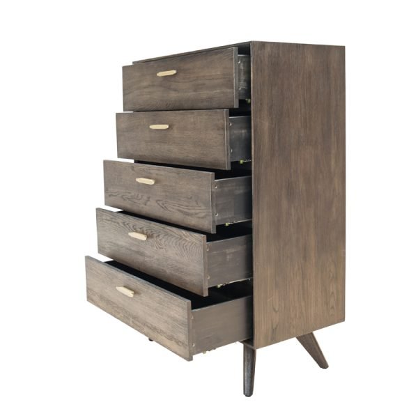 Modrest Novak Modern Dark Oak Chest - Image 2