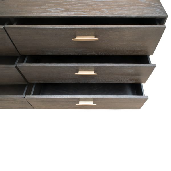 Modrest Novak Modern Dark Oak Dresser - Image 2