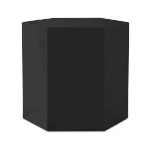 Modrest Newmont - Medium Black High Gloss End Table