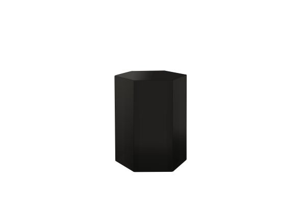 Modrest Newmont - Large Black High Gloss End Table - Image 2