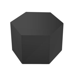 Modrest Newmont - Small Grey High Gloss End Table