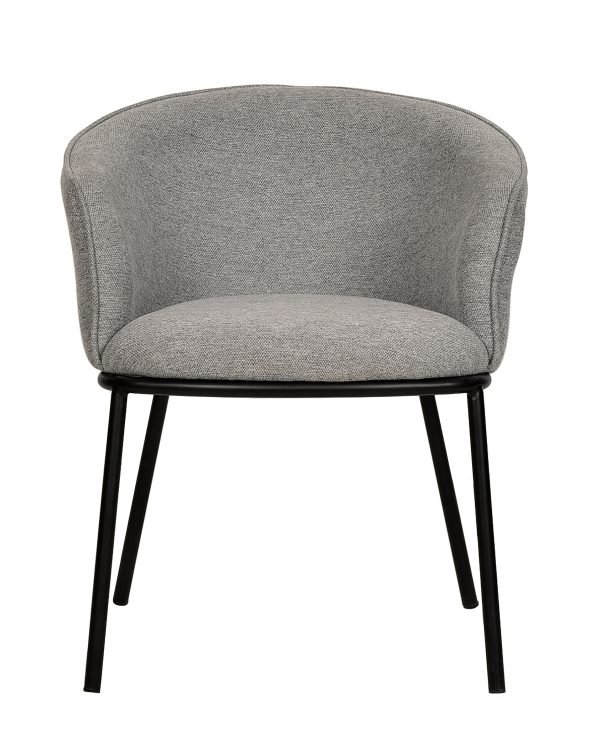 Modrest Nillie - Modern Grey Dining Chair - Image 2