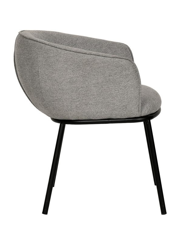 Modrest Nillie - Modern Grey Dining Chair - Image 4