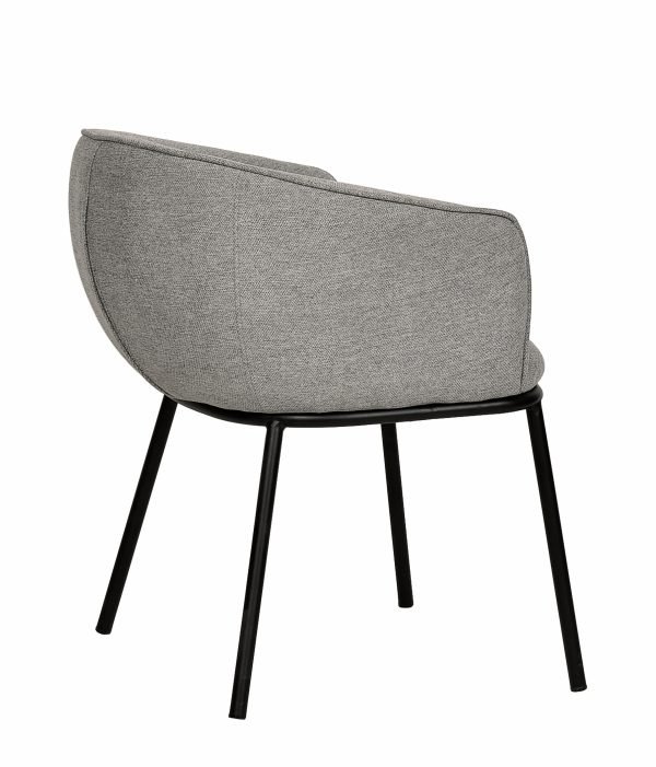 Modrest Nillie - Modern Grey Dining Chair - Image 5