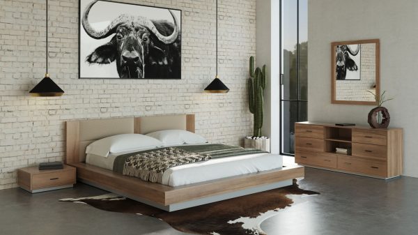 Nova Domus Fantasia - Contemporary Walnut Mirror - Image 3