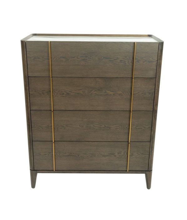 Modrest Oakley - Mid-Century Dark Brown Chest