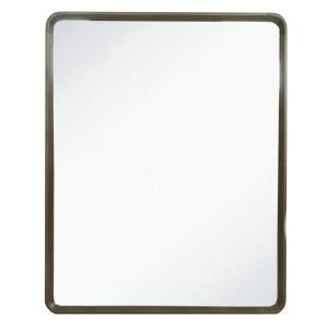 Modrest Oakley - Mid-Century Dark Brown Mirror