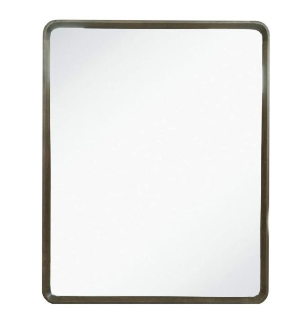 Modrest Oakley - Mid-Century Dark Brown Mirror