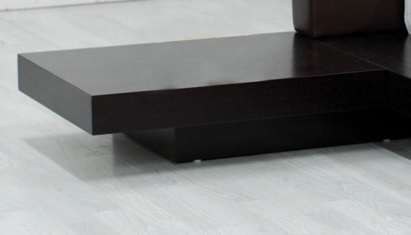 Modrest Opal - Low Profile Black Oak Japanese Platform Bed with Nightstands - Image 2