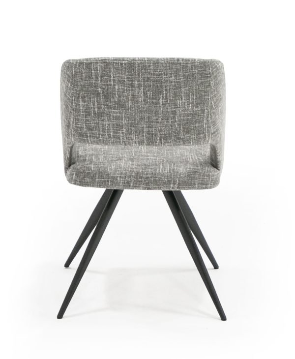 Modrest Palmer - Modern Grey Fabric Dining Chair (Set of 2) - Image 5