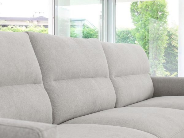 Divani Casa Paraiso - Modern Grey Fabric Right Facing Sectional Sofa - Image 4