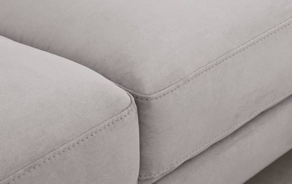 Divani Casa Paraiso - Modern Grey Fabric Left Facing Sectional Sofa - Image 5