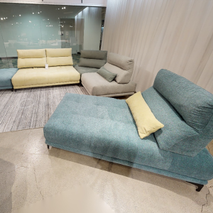 David Ferrari Pashmina - Contemporary Multi Colored Fabric Modular Sectional Sofa