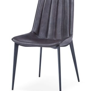 Modrest Peoria - Modern Brown & Black Dining Chair (Set of 2)