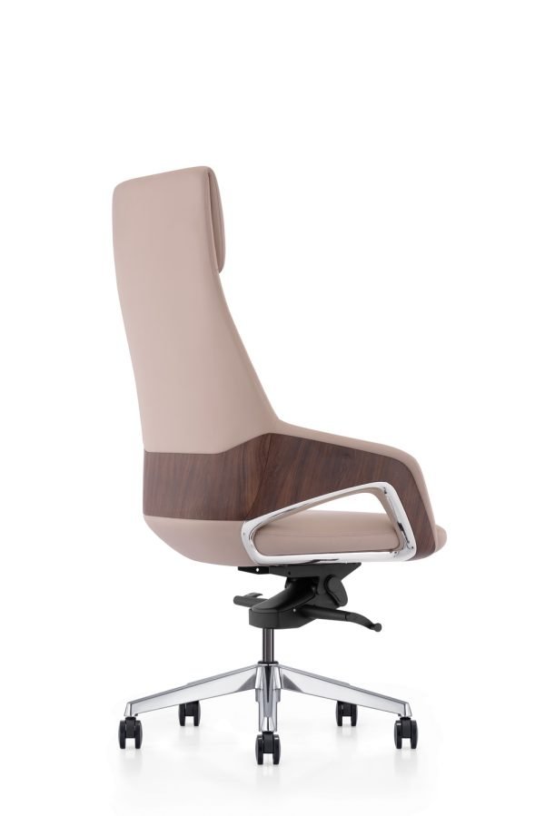 Modrest - Prost Modern Beige High Back Executive Office Chair - Image 4