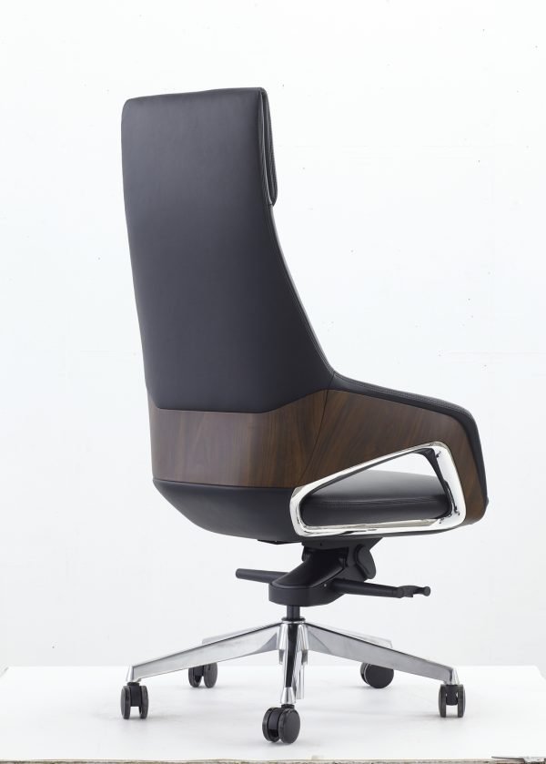 Modrest - Prost Modern Black High Back Executive Office Chair - Image 4