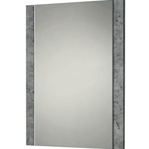 Nova Domus Rado Modern Walnut & Stucco Mirror