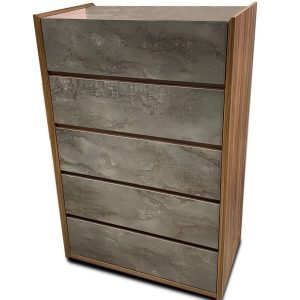 Nova Domus Rado Modern Walnut & Stucco Chest
