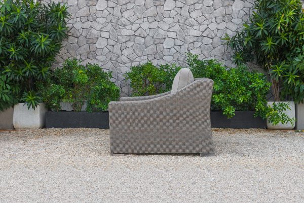 Renava Palisades Outdoor Beige Wicker Sofa Set - Image 2
