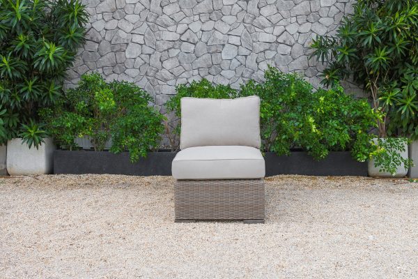 Renava Pacifica Outdoor Beige Sectional Sofa Set - Image 3