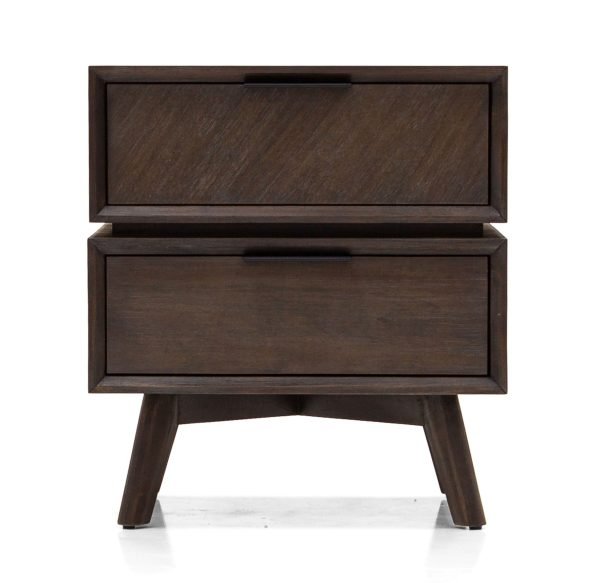 Modrest Roger - Mid Century Acacia  Nightstand