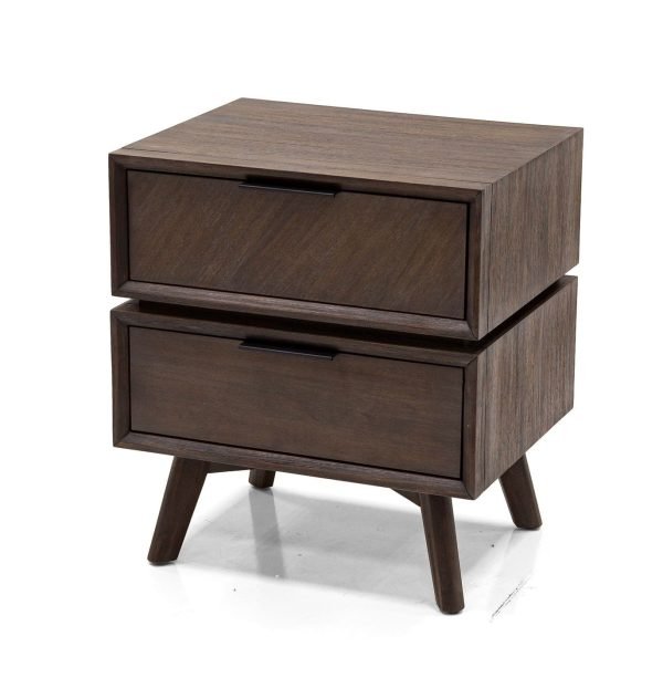 Modrest Roger - Mid Century Acacia  Nightstand - Image 2