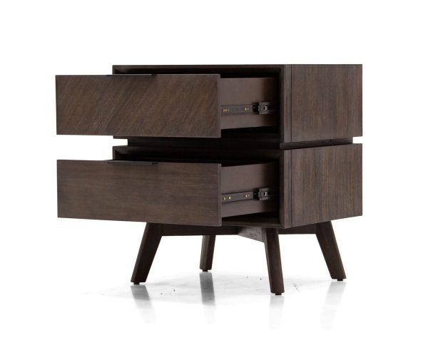 Modrest Roger - Mid Century Acacia  Nightstand - Image 5